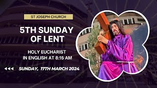 Sunday Live Holy Eucharist  Sunday Mass at 815 am 17th March 2024 St Joseph Church Mira Road [upl. by Nimajneb]