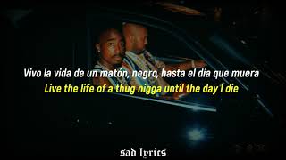 2Pac  All Eyez On Me  Sub Español amp Lyrics [upl. by Aihsenyt]