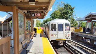 MTA Staten Island Railway Tottenville Bound R44 SI Local Train  Dongan Hills [upl. by Ernaldus]