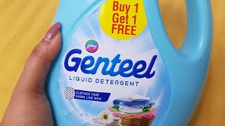 Godrej Genteel Liquid Detergent  Detailed Review In Hindi [upl. by Leumas]