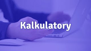 Kalkulatory  składek ZUS płac podatku VAT i inne kalkulatory finansowe [upl. by Rowell]