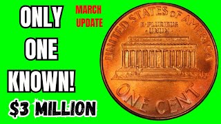 MARCH TOP 5 MOST VALUABLE PENNIES IN HISTORY PENNIES WORTH MONEY [upl. by Whorton]