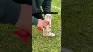 Quick Clean Of The Adidas Adizero American Football Cleats [upl. by Idnak]