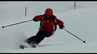 Na krawędziach  carving ski lesson  best of skiing EDIT full movie [upl. by Tillion]