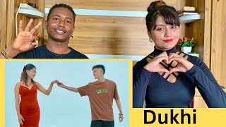 Foreigners React to DUKHI  WANBHAA X FRENZY DAPYN  OFFICIAL MV [upl. by Nemzaj]