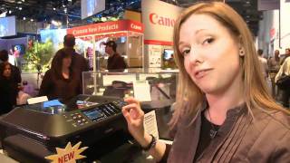 Canon MX882 printer at CES 2011  Which first look review [upl. by Greenfield601]