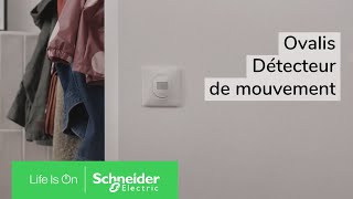 Découvrez le détecteur de mouvement Ovalis  Schneider Electric [upl. by Ioved]