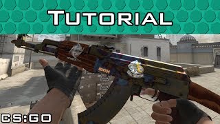 AK47 Tutorial CSGO [upl. by Iinden54]