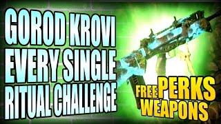 GOROD KROVIquot  HOW TO DO EVERY TRIAL  Ritual Challenges and Rewards [upl. by Veradi]