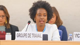 Victims of enforced disappearance include the left behind  expert to Human Rights Council  HRC57 [upl. by Wycoff]