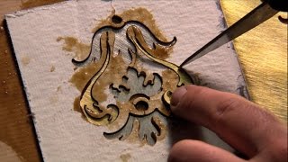 How was it made Boulle Marquetry [upl. by Harold]