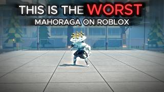 THE WORST MAHORAGA ON ROBLOX  Sorcerer Battlegrounds [upl. by Yrret905]