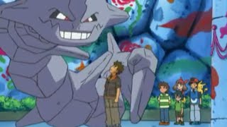 Brocks onix evolve into steelix Pokemon in Hindi [upl. by Esiralc893]