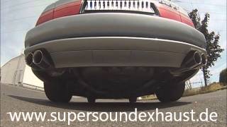 BMW 840i 850i E31 Edelstahl Sportauspuff Sound von supersoundexhaustde [upl. by Kerianne]