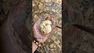 Healthy Eggnog Ice Cream 🤤🎄 christmas cooking [upl. by Ecylla]