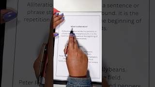 Alliteration the figure of speech with examples  Bookalooza  youtubeshorts [upl. by Felise]