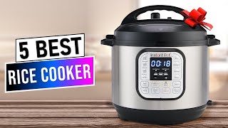 Best Rice Cookers 2024  The 5 Best Rice Cooker Review [upl. by Zilada]