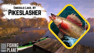 Pikeslasher Monster  Emerald Lake NY  Fishing Planet [upl. by Elohcim]