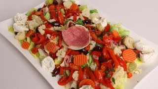 Antipasto Salad Recipe  Laura Vitale  Laura in the Kitchen Episode 348 [upl. by Ashraf]