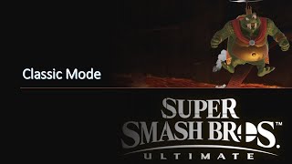 Super Smash Bros Ultimate I Classic Mode I King K Rool [upl. by Tamsky]