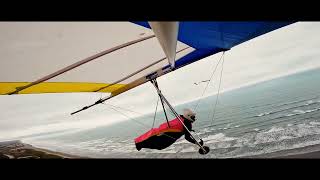 HangGliding in my beautiful country Canoa Ecuador Beach Ridge Soaring [upl. by Beall]