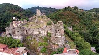 LAMEZIA TERME NICASTRO  CALABRIA Ruderi Castello Centro storico [upl. by Imaj]