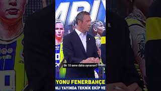 🧿“Heykeli erken diktik nazar değdi sana” Başkan Ali Koç Kaptan Eda Erdem’le şakalaşıyor📹 fbtv [upl. by Fernandez]