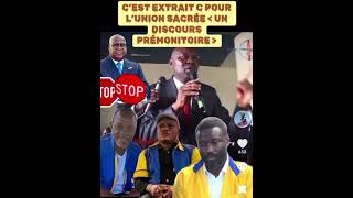 VITAL KAMERHE A CONTREDIT FELIX TSHILOMBO SUR LE CHANGEMENT DE LA CONSTITUTION [upl. by Four]