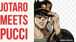 Jotaro Interactions with Pucci Jojos Bizarre Adventure Eyes of Heaven [upl. by Elfont]