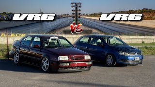 Jetta MK3 260HP vs Gol Trend 280HP  200 METROS [upl. by Inej]