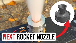 High Power Sugar Rocket Motor Test [upl. by Suivatnod]