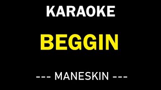 BEGGIN KARAOKE  MANESKI  NO MUSIC BACKGROUND  ONLY LYRICS TEXT [upl. by Nahtanhoj953]