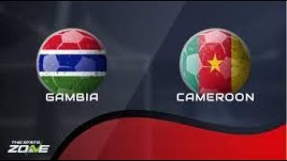 GAMBIA VS CAMEROON AFCON LIVE [upl. by Aicelav425]