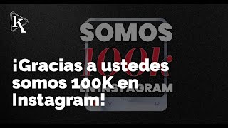 ¡Ekos ya tiene 100K seguidores en Instagram [upl. by Silverstein]