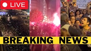 🚨 BREAKING Huge UPRISING In Spain Against Establishment [upl. by Jessy759]