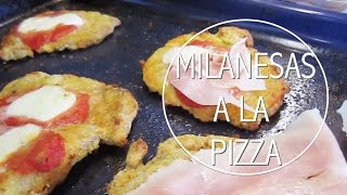 Cómo hacer MILANESA a la Napolitana al horno no fritas  fácil  Cutlets meat  Acqua Rosa Recetas [upl. by Oinegue926]