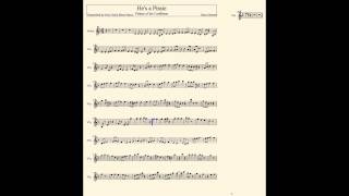 Pirates of the Caribbean Violin Sheet Music [upl. by Festa]