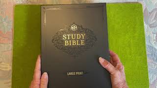 KJV Large Print Family Study Bible by Christian Art Publishers [upl. by Pelagia775]