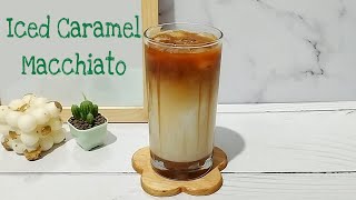 How To Make Starbucks Iced Caramel Macchiato [upl. by Siana]