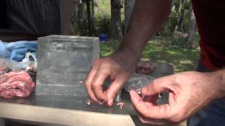 Lehigh 9mm Max Expansion Ballistics test with simulated Human torso [upl. by Arihsan]