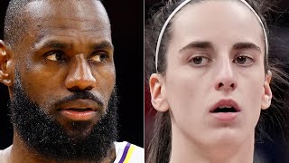 LeBron James Does Not Hold Back His Thoughts On Caitlin Clark [upl. by Arimlede464]