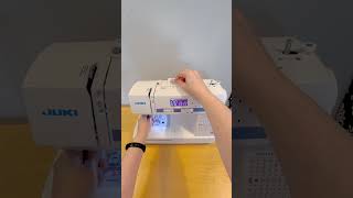 Threading a sewing machine FAST sewingmachinehack sewinghacks sewingmachinetips sewingtutorial [upl. by Haff]