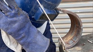 welding testing method in the 1970s [upl. by Akela]