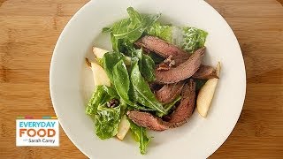 Steak and Pear Salad  Everyday Food with Sarah Carey [upl. by Weinreb]