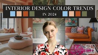 The Hottest Color Trends for 2024  Interior Design [upl. by Graner]