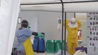 Ebola epicenter On the ground in Monrovia Liberia [upl. by Hamaso]