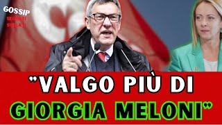 🛑 IL DELIRIO DI LANDINI❗️ quotCONTIAMO PIU DI GIORGIA MELONI E DEL GOVERNOquot❗️ MA ALLA FINE E UN❗️ [upl. by Howzell]