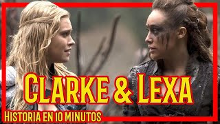 Lexa amp Clarke  Su historia en 10 minutos Sub English [upl. by Adnilreb596]