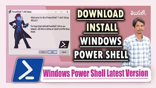 How to Download and Install Windows PowerShell 743 On Windows 10 ll 11 [upl. by Kaylyn]