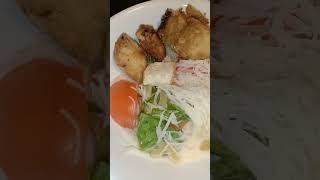 Bihon Soup with Fried Fish Bones delicous short [upl. by Beera]